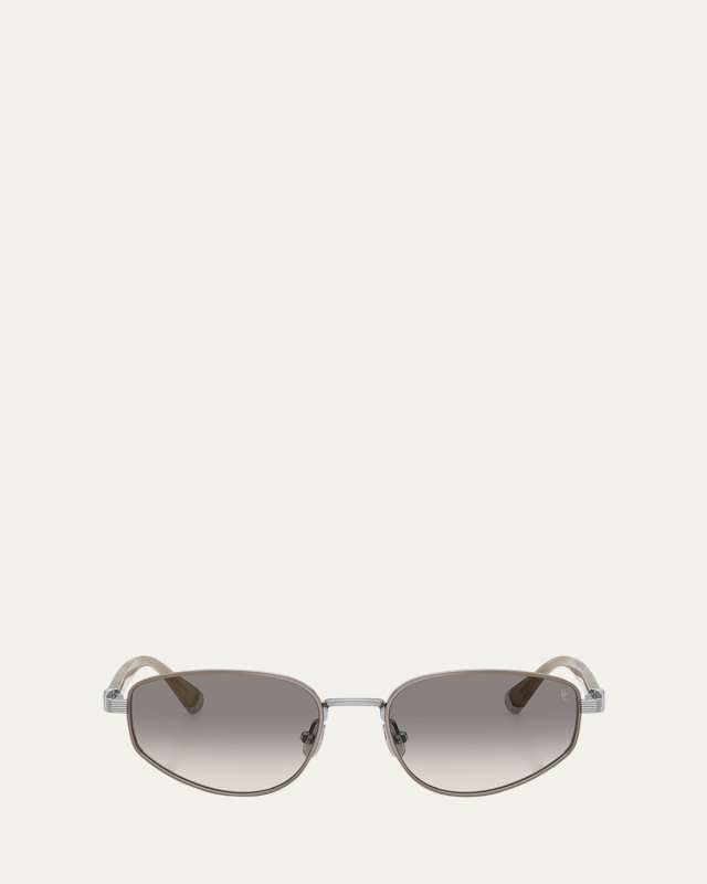 BC2008ST Titanium Oval Sunglasses